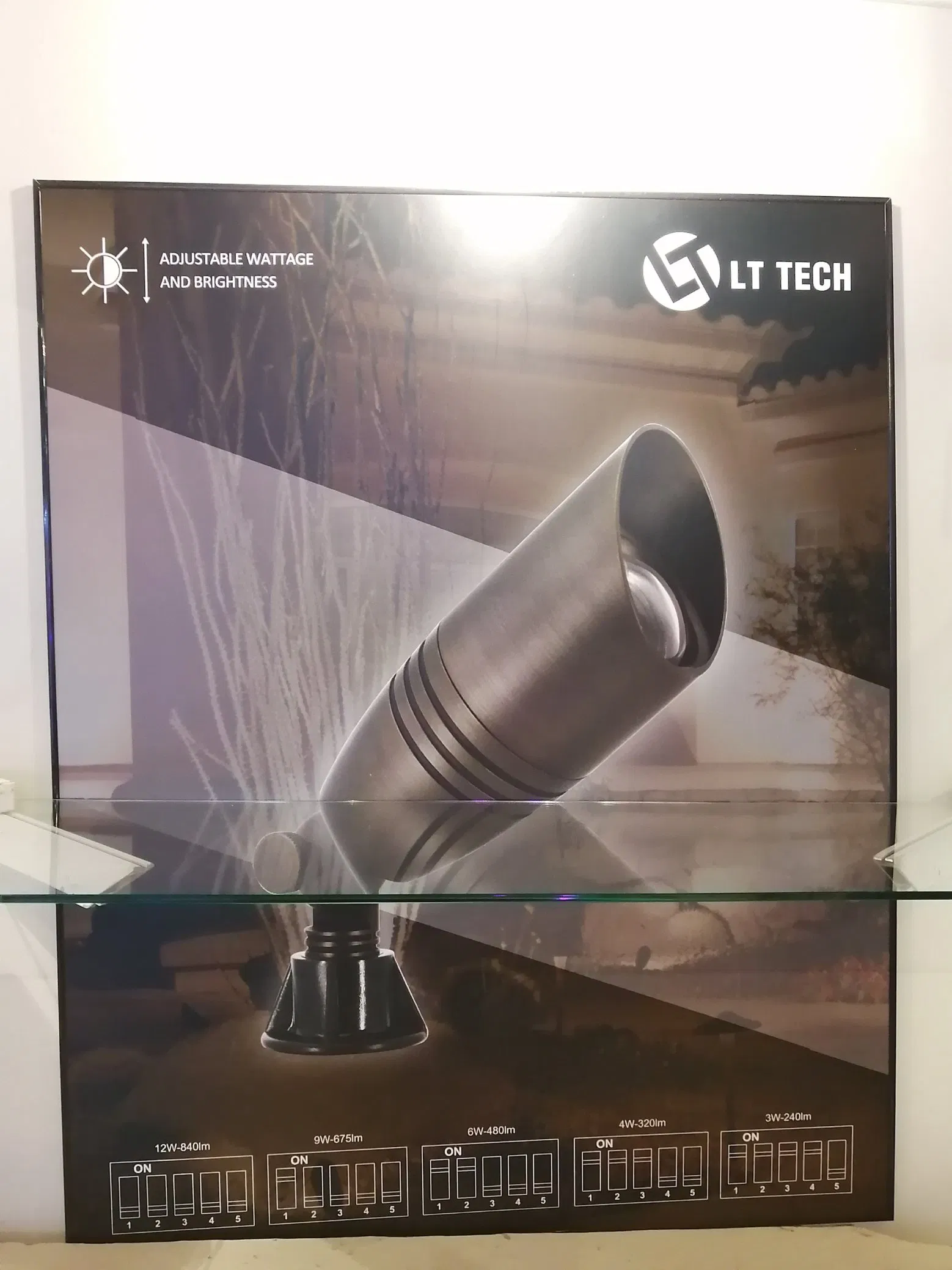 Lt2505b Solid Brass RGB Available Outdoor Accent Light Fixtures Bluetooth WiFi Zigbee Lighting for Landscape Project Installation