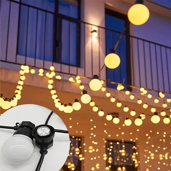 Copper 5m Garden Light