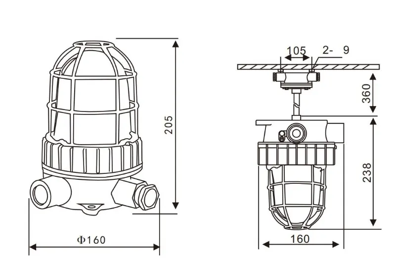 Installation Dimension