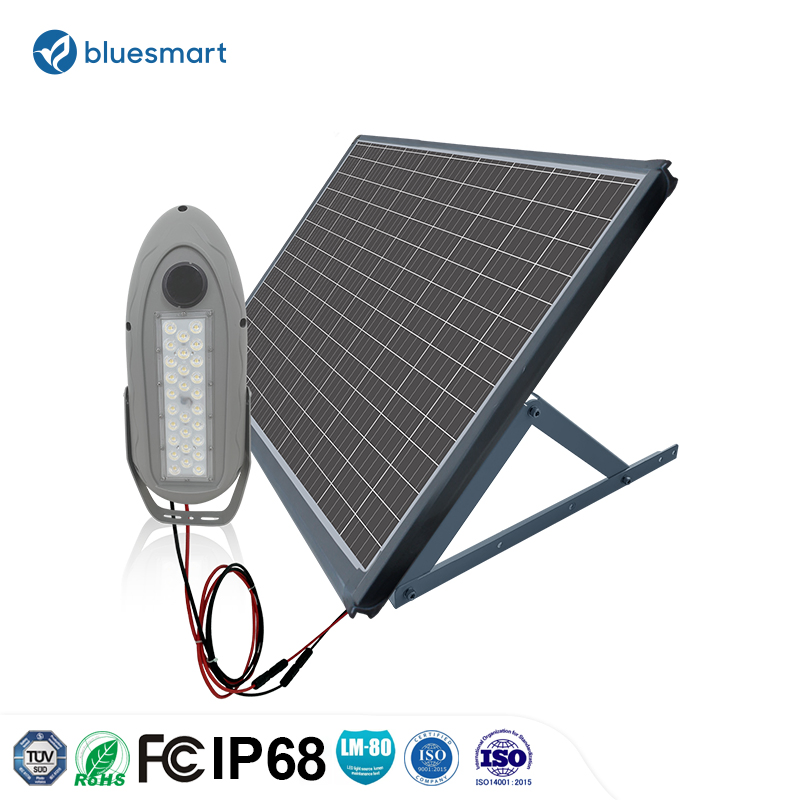 Bluesmart Best IP67 40W LED Solar Power Flood Billboard LED Solar Public Floodlight
