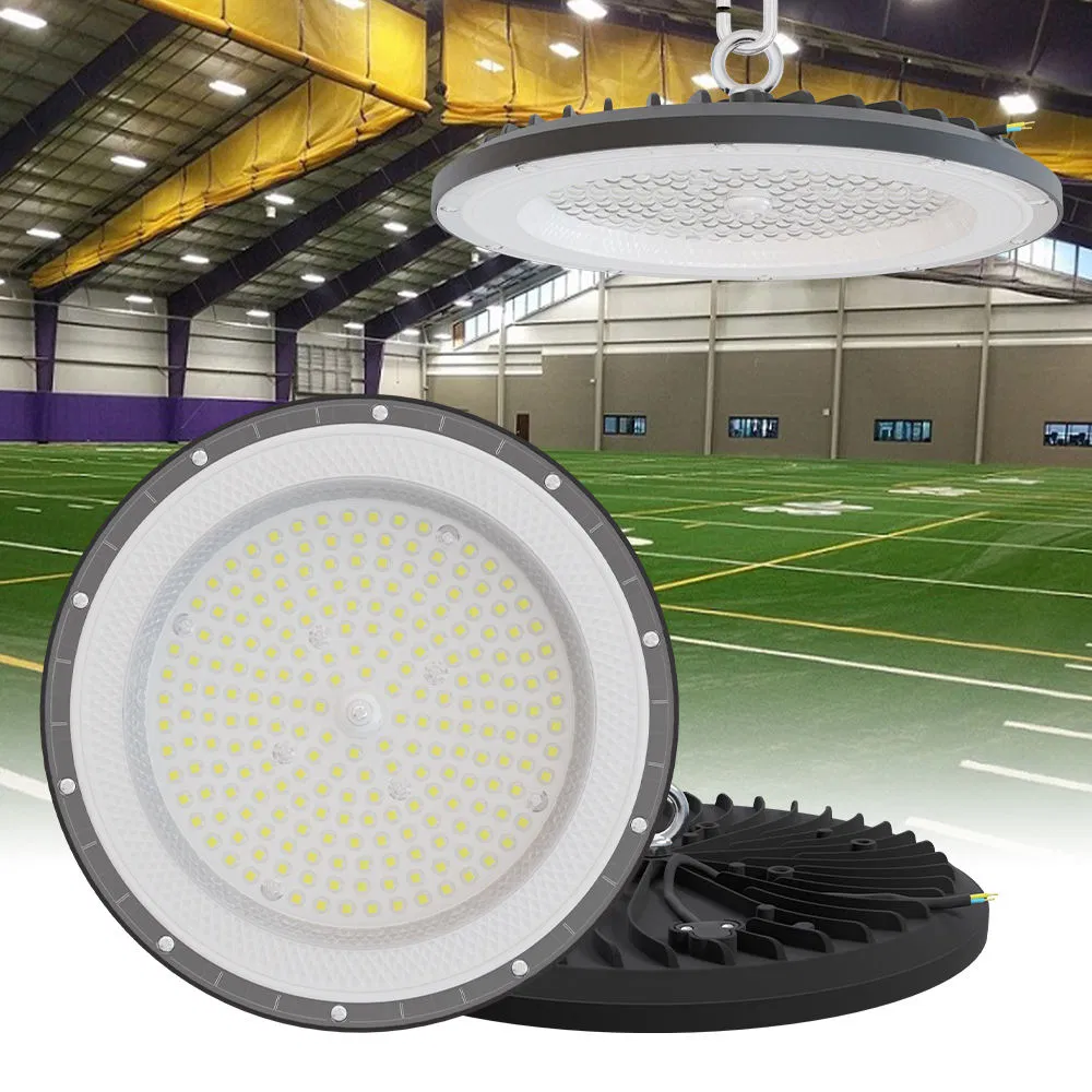 Industrial 100W UFO LED High Bay Light Round Pendant Fixture Warehouse Shop