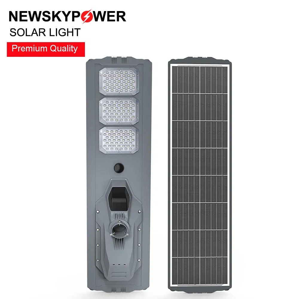 Solar LED Street Light with Photocell NEMA Socket for Smart City Solutions