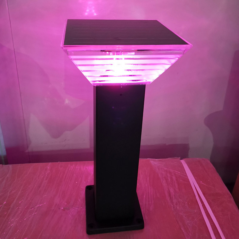 Modern Solar Bollard Lights for Landscape and Pathway Illumination