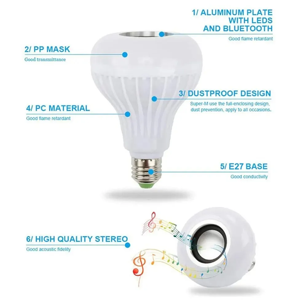 Colorful Dimmable Lamp