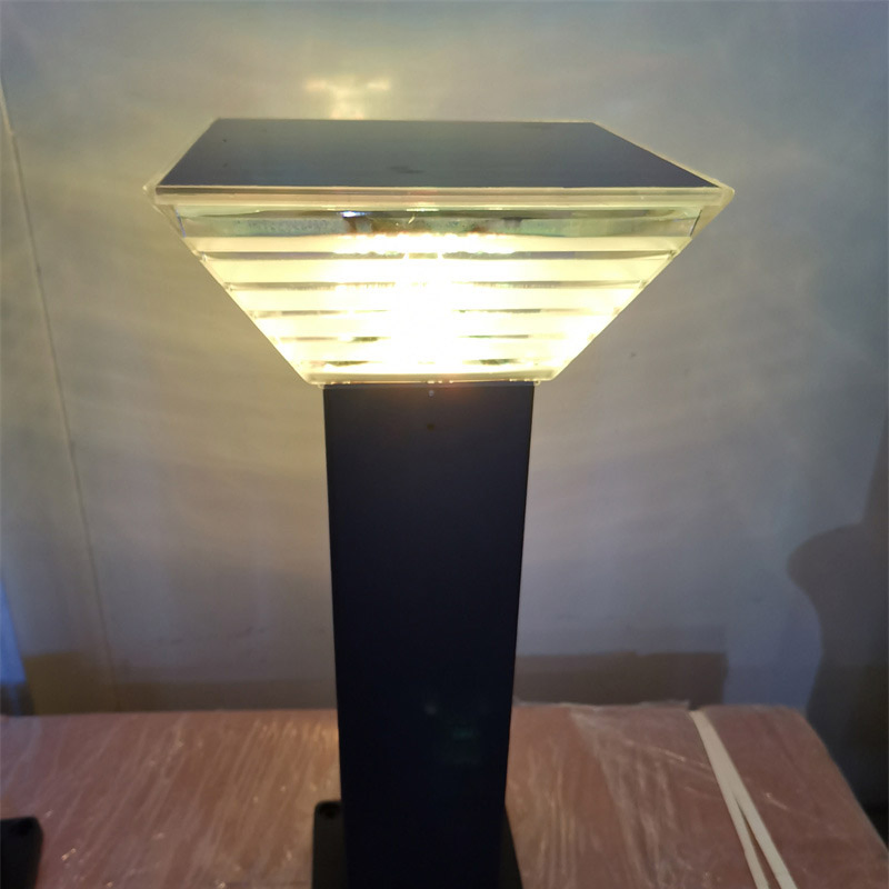 Modern Solar Bollard Lights for Landscape and Pathway Illumination