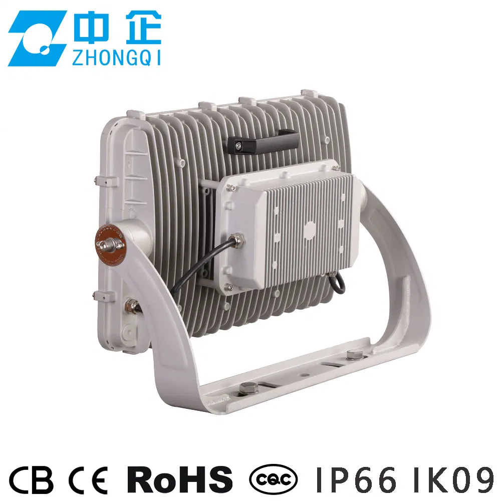 400W Marine Grade LED Floodlight SS316 Stainless Bracket IP66 Ik09 1000h Salt Spray 5g Vibration Test Light