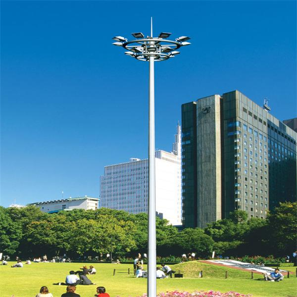 30m 600W LED Flood Light Project Stadium Lighting Pole High Mast Lighting