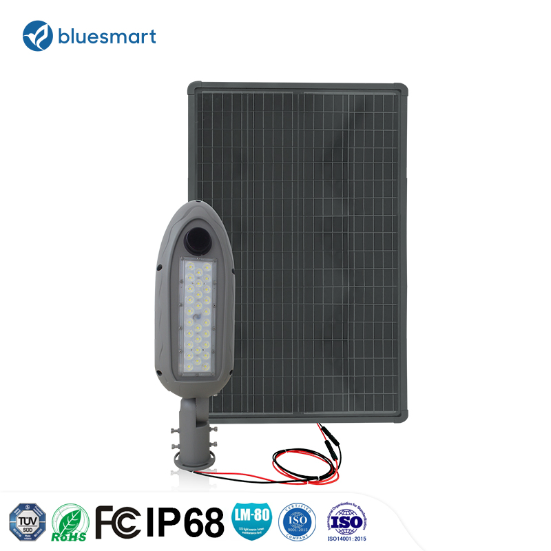 Bluesmart Best IP67 40W LED Solar Power Flood Billboard LED Solar Public Floodlight