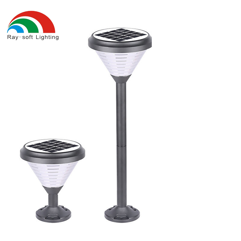Eco-Friendly Solar LED Bollard Light for Outdoor Pathways