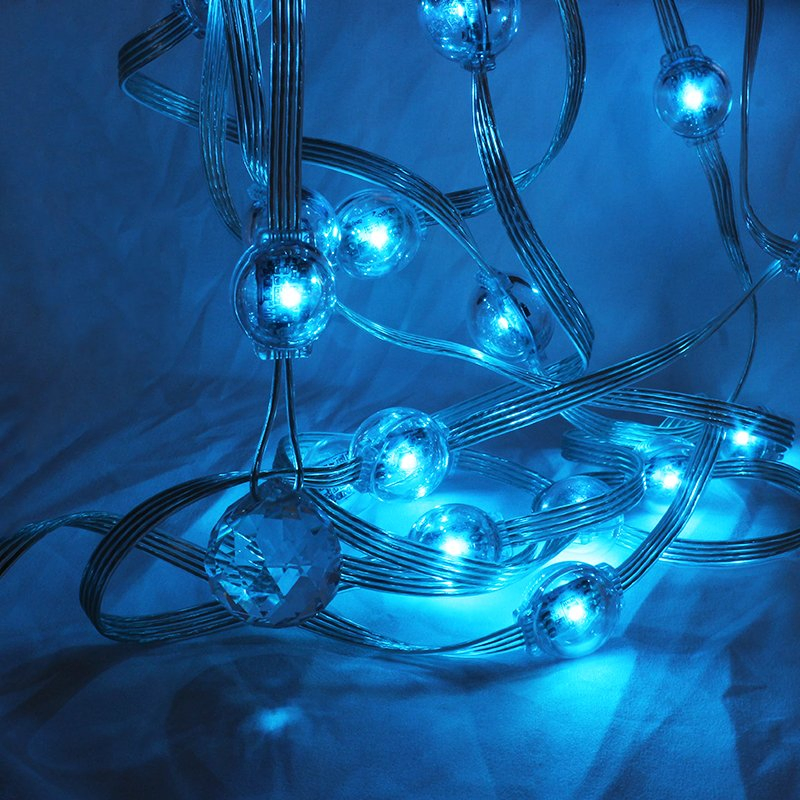 High Brightness 20mm DMX Ball String Light Point Pixel Lighting for Outdoor Decoration