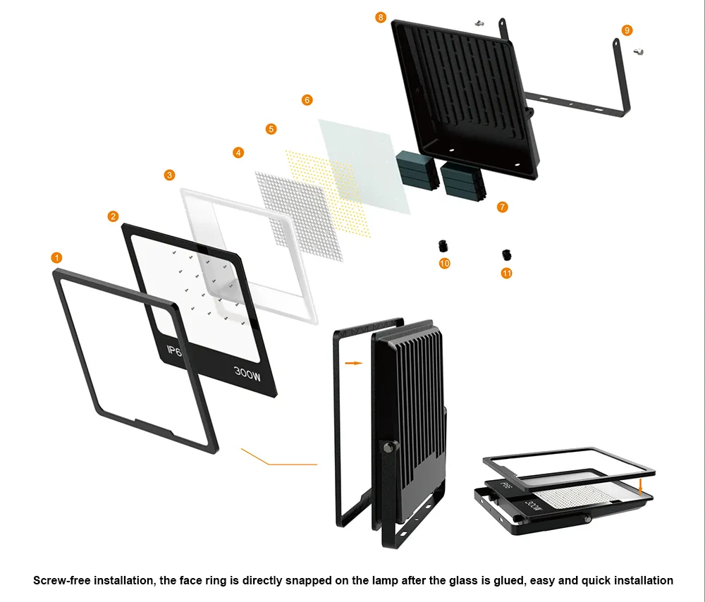Stadium Light Installation