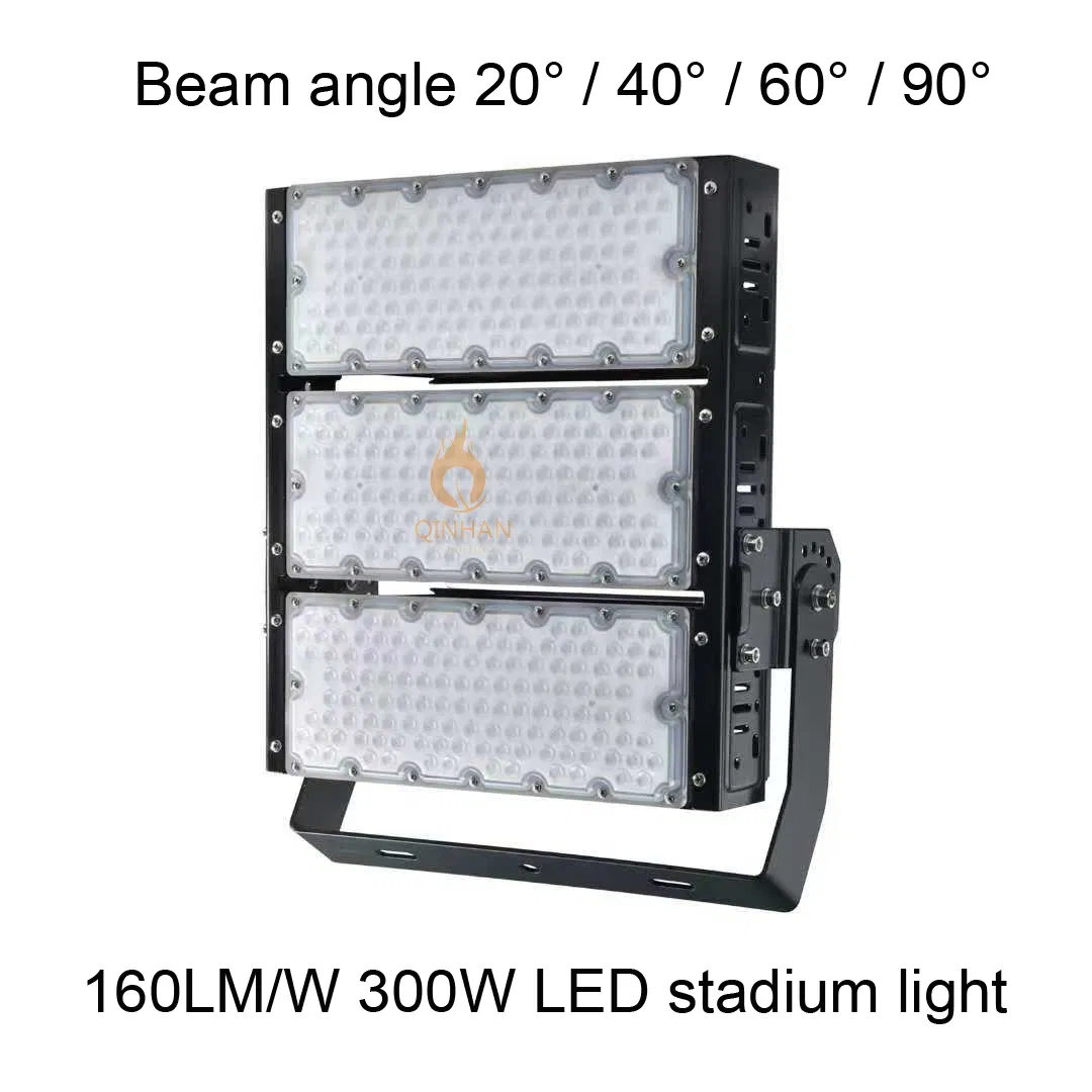 Outdoor 300W SMD LED Flood Stadium Tennis Sport Court High Mast Lighting
