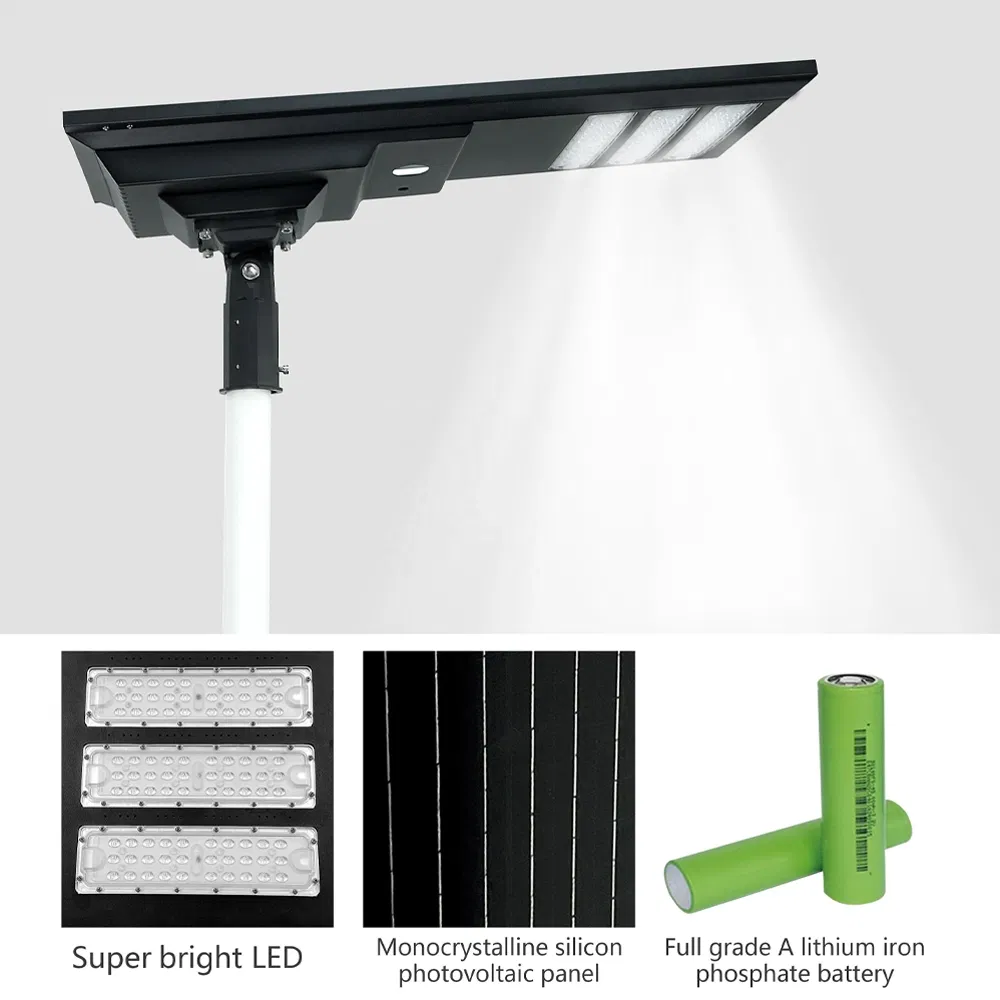 Smart City Motion Sensor Solar LED Street Light System