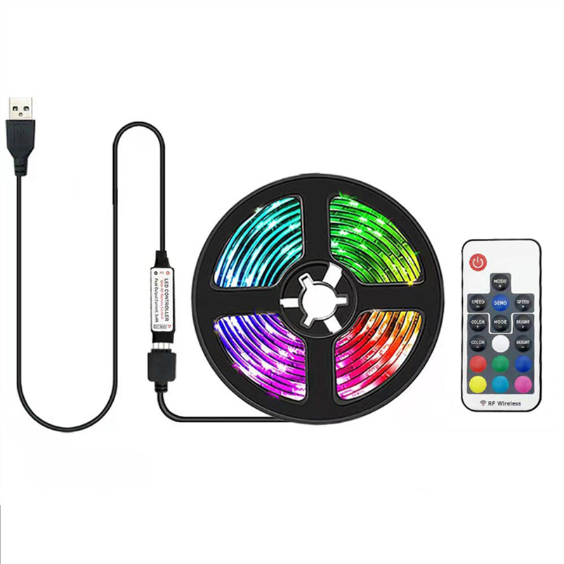 TV LED Kit USB Powered Wireless Accent Ambient Decoration-Light Backlight Strips