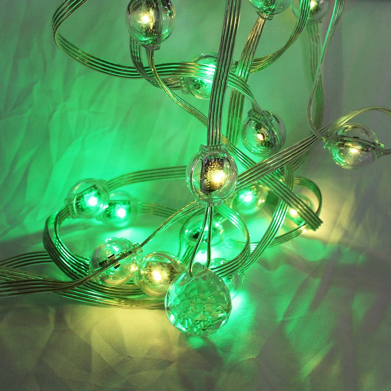High Brightness 20mm DMX Ball String Light Point Pixel Lighting for Outdoor Decoration