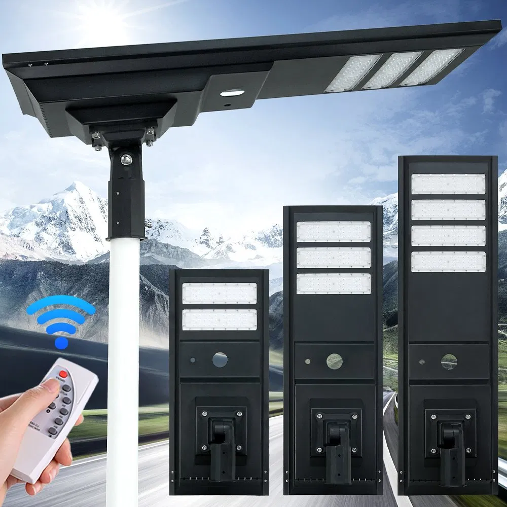 Smart City Motion Sensor Solar LED Street Light System