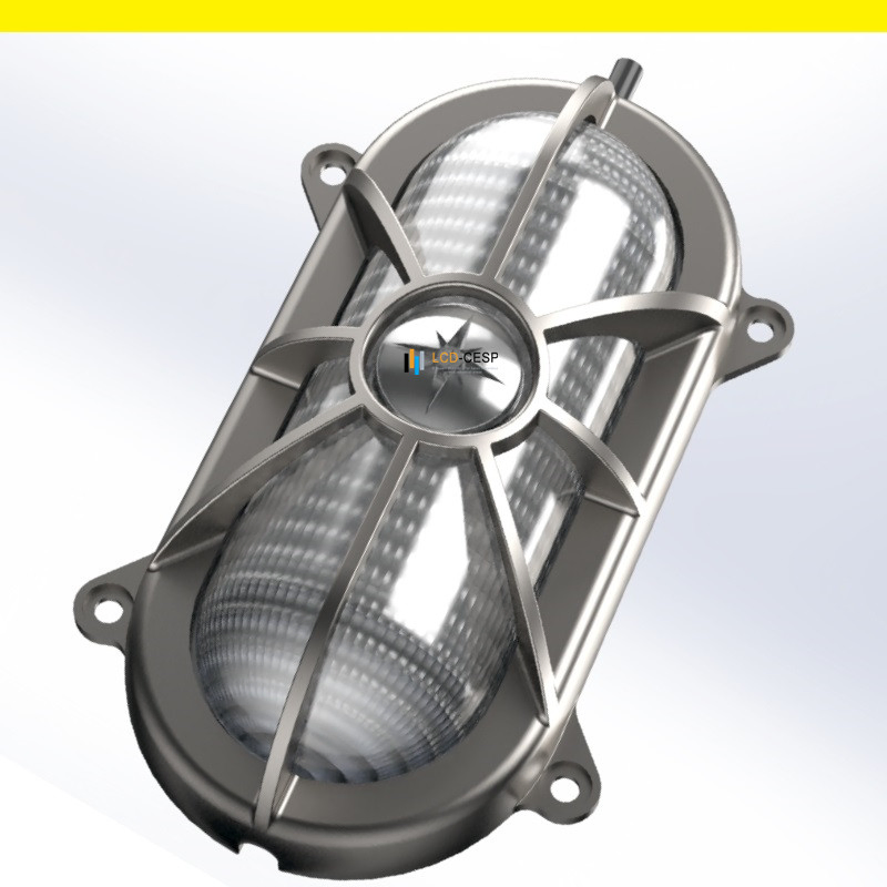 Marine-Grade Bulkhead Light 40W-150W, LED, 240VAC, Stainless Steel Commercial Marine Ship Lighting