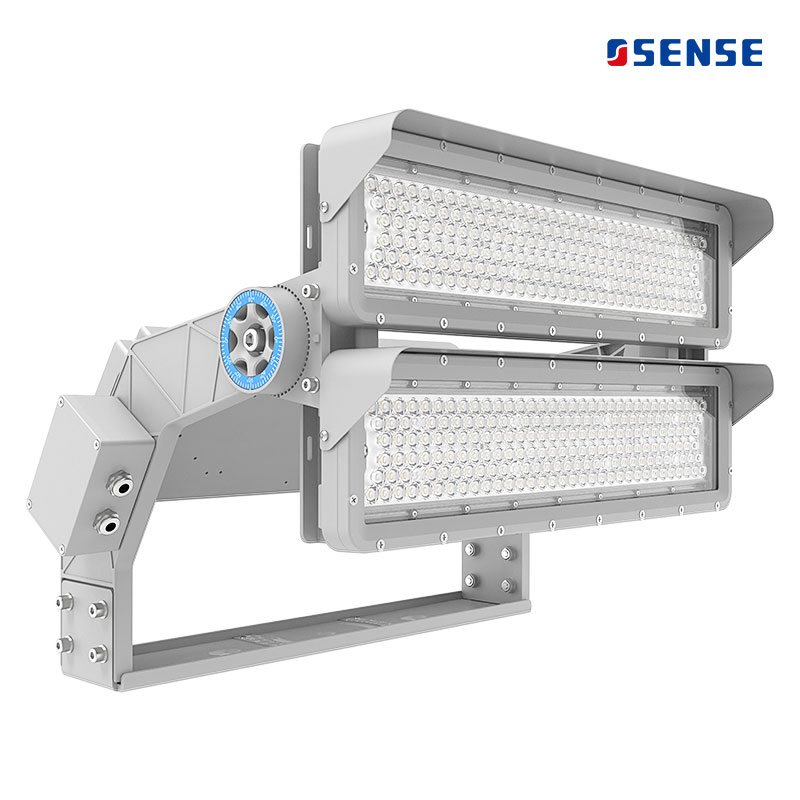 IP65 800W High Mast LED Stadium Light High Power Airport Square Lighting with 20kv SPD