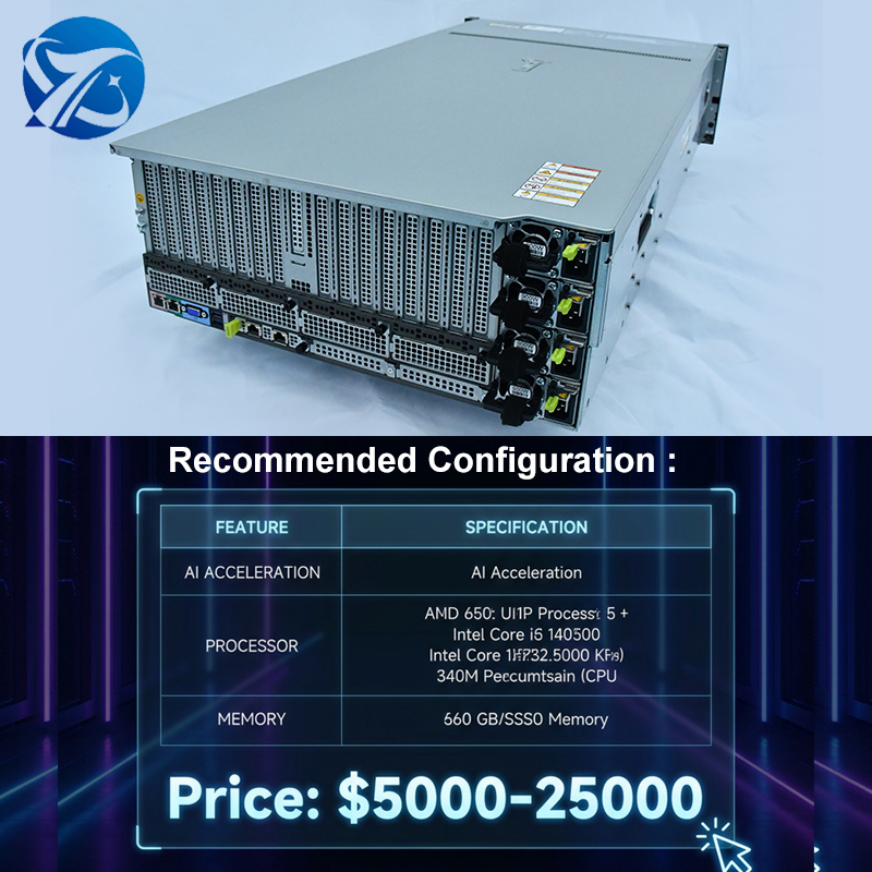 Wholesale Fusion xFusion G5500 V7 Ai Gpu Multi Industrial Super Deeepseek Servers Ai Huawie Gpu Rack Deep Learning Xeon Server