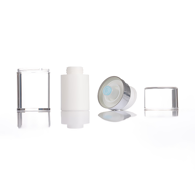 30ml 50m 100ml Airless Press-Type Pump Head Plastic Cosmetic Packaging Moisturizing Lotion Bottle