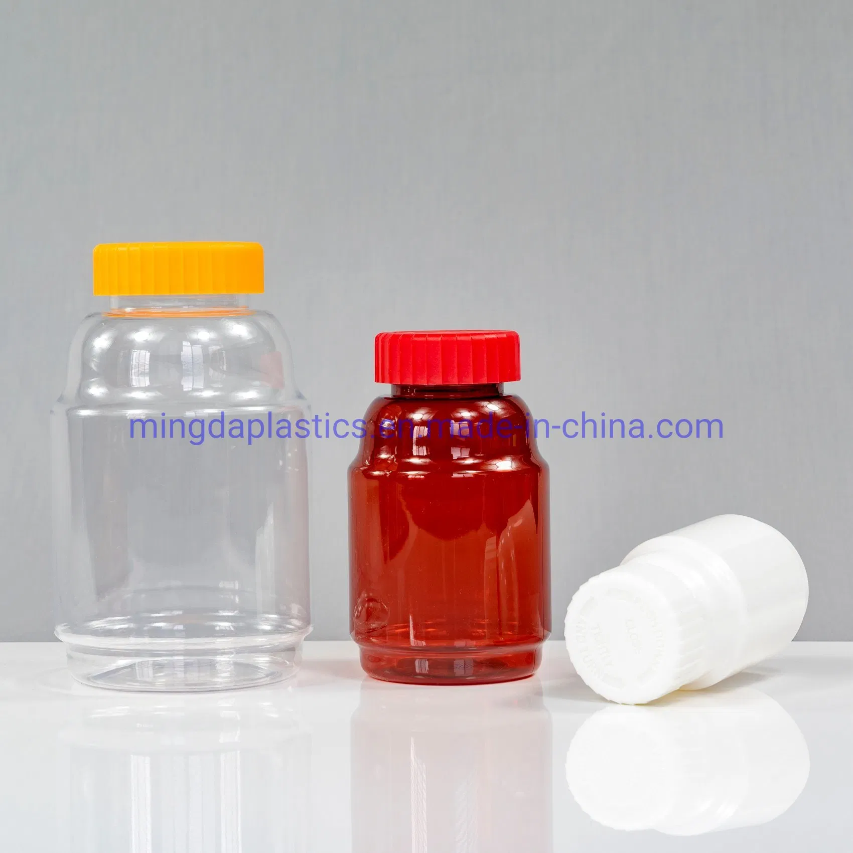 Irregular Shape 5000ml Pet Cacium/Capsule/Medicine/Food Grade Plastic Packaging Bottle