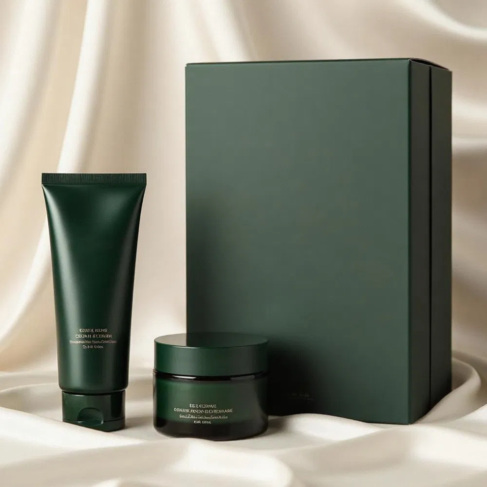 Plastic Custom Cosmetic Skincare Bottles Cap for Body Lotion Design Logo