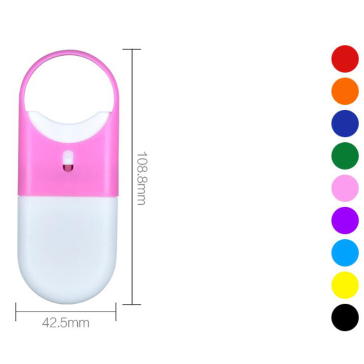 15ml New Shaped Colored Credit Card Pocket Keychain Plastic Perfume Bottle