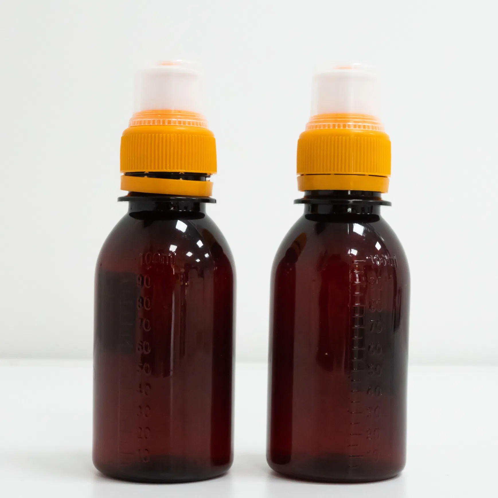 HDPE Plastic Jar Bottle Empty Container with Round Bottom and Cap