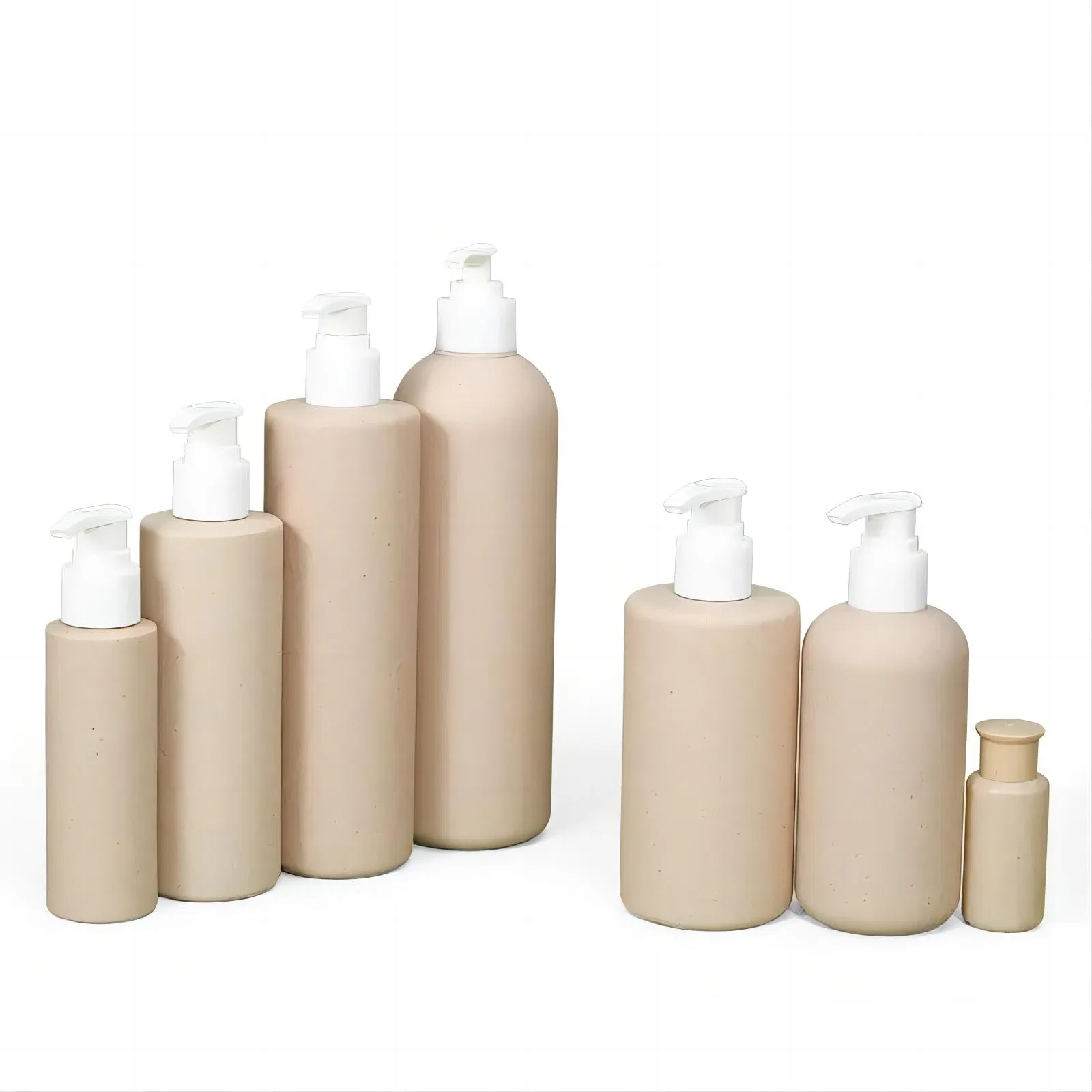 Empty Cosmetic Packaging Recyclable Biodegradable Plastic Bottle Wheat Straw Plastic Squeeze Lotion Bottle