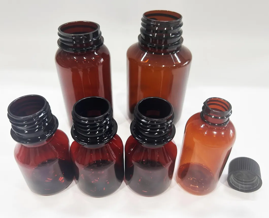 Pet Plastic Capsule Vitamin Bottle
