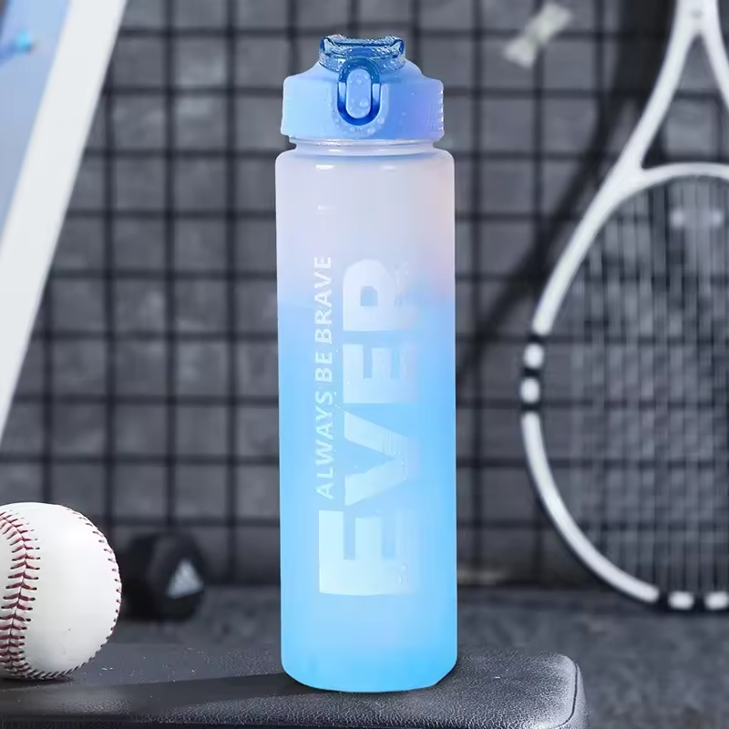 32 Oz Sports Water Bottle with Leak Proof Flip Top Lid BPA Free Tritan Reusable Plastic for Gym and Outdoor