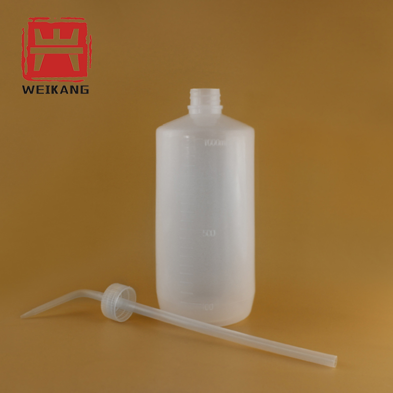 1000ml Lab Function Disposable Chemical Plastic Squeeze Wash Bottles