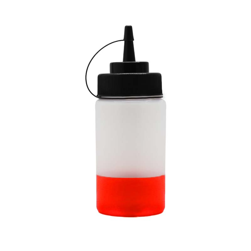 Custom 8oz 250ml Plastic Sauce Ketchup Condiment Dispenser Bottle Tomato Ketchup Pepper Sauce Squeeze Bottle