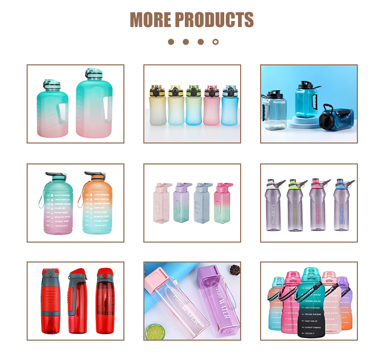 Eco Friendly New Tritan Plastics Recyclable Sports Water Bottle
