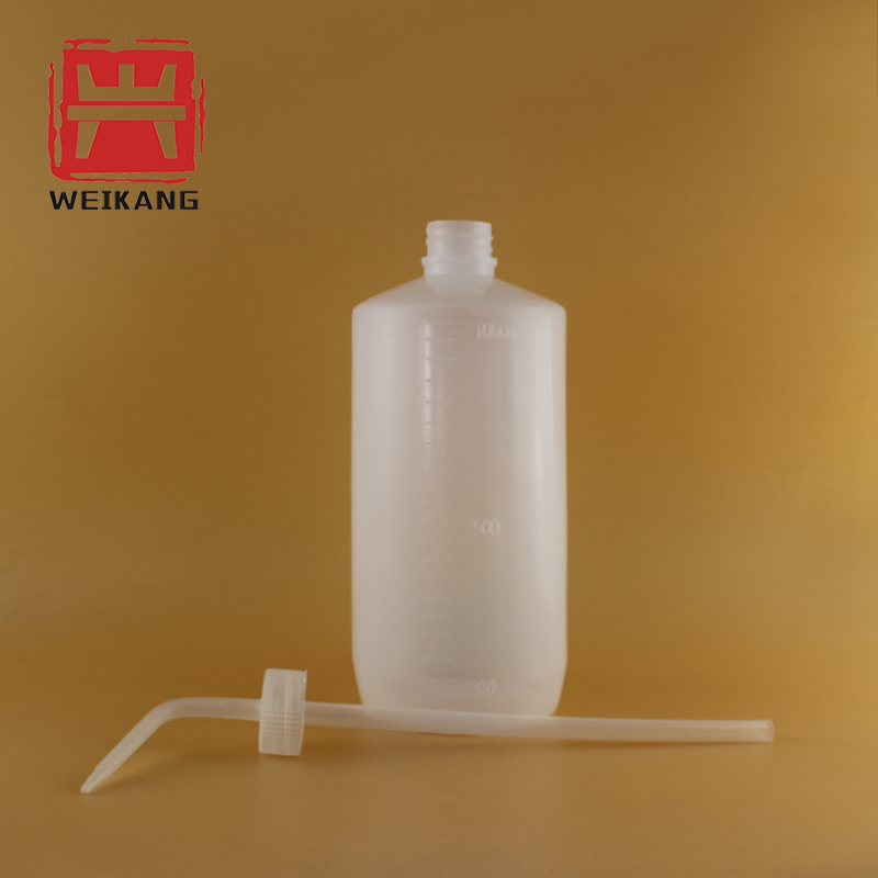 1000ml Lab Function Disposable Chemical Plastic Squeeze Wash Bottles