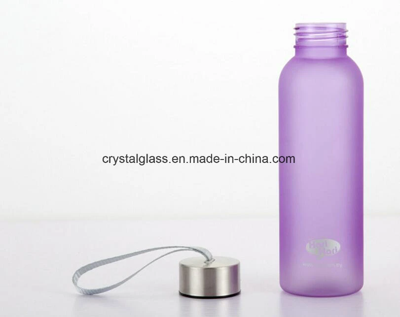 Frost Colored Plastic Water Juice Beverage Bottle