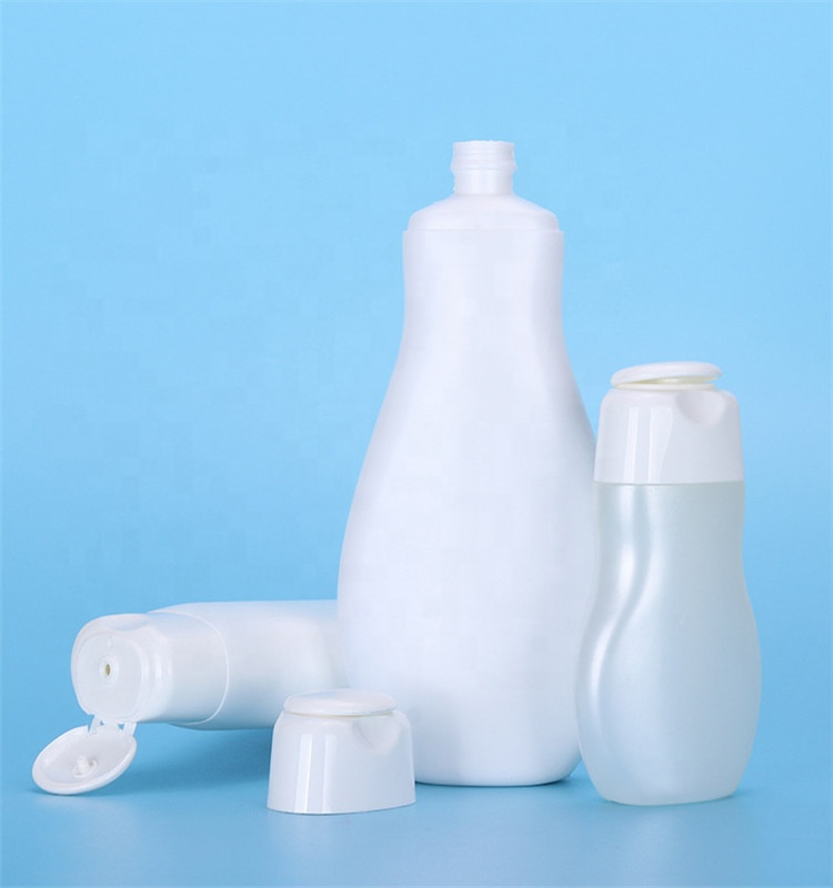 80ml/200ml/250ml HDPE Flip Cap Baby Shampoo Conditioner Bottle Empty Plastic Squeeze Bottle Flip Cap Pump Sprayer for Lotion