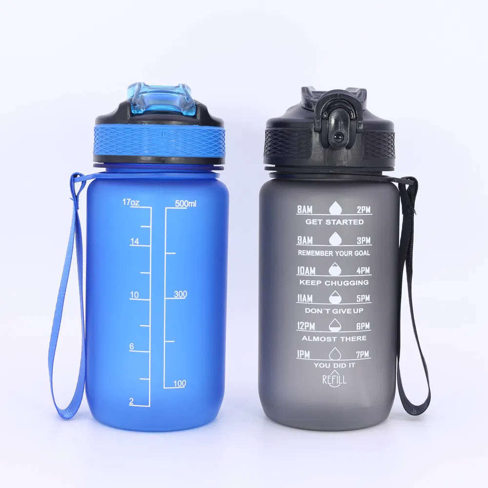 32oz 1000ml matte color plastic straw sports drinking water bottle bpa free dishwasher safe with lanyard for fitness