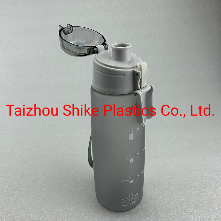 Eco Friendly New Tritan Plastics Recyclable Factory Sports 1L Motivational Water Bottle