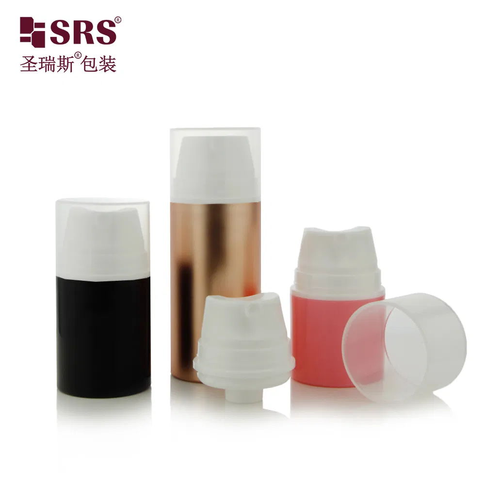 Snap On 30ml 50ml 80ml 100ml 120ml 150ml 200ml PP Plastic Recyclable Airless Serum Bottle Lotion Cream Pump Bottle
