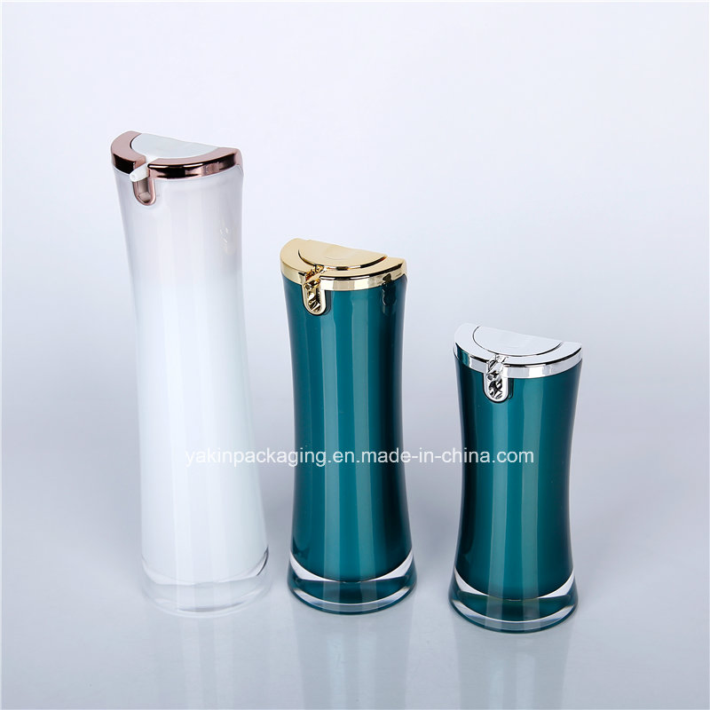 Double Wall Empty 30g OEM/ODM Acrylic Plastic Bottle for Skincare Packaging