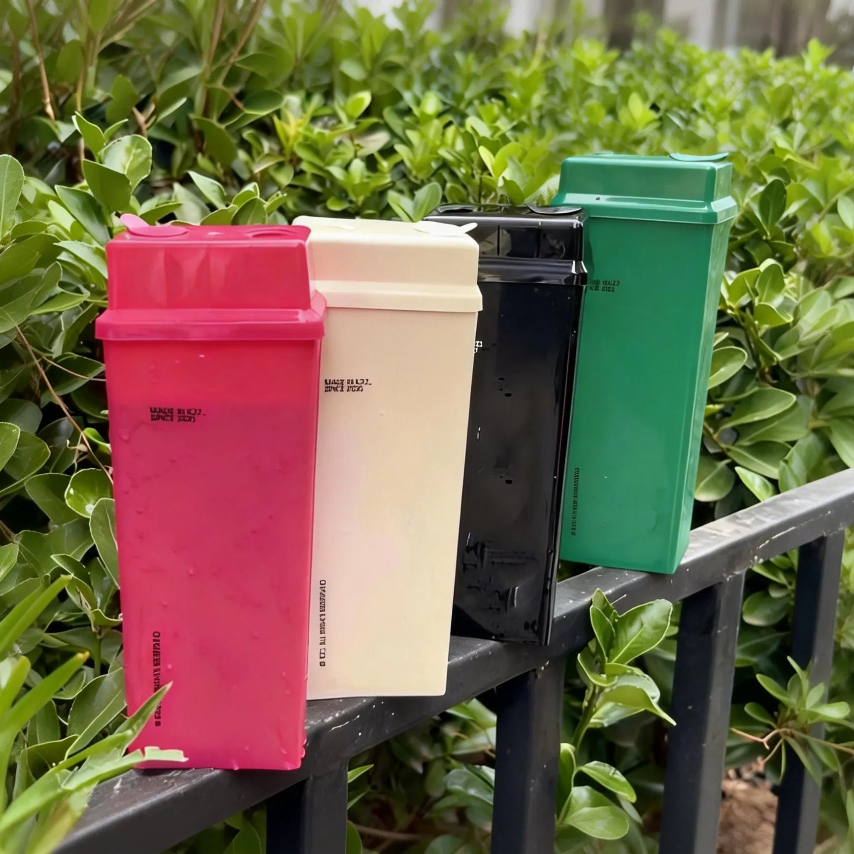 New 16oz 500ml PP Plastic Disposable OEM Square Brick Shaped Beverage Packaging Drink Milk Tea Yogurt Juice Bottle