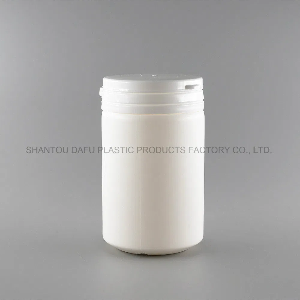 PE Plastic Packaging 100ml HDPE Plastic Bottle with Tearing Cap