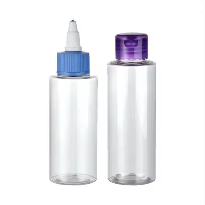 Eco-Friendly Recyclable Plastic Bottles in 100ml and 120ml Sizes