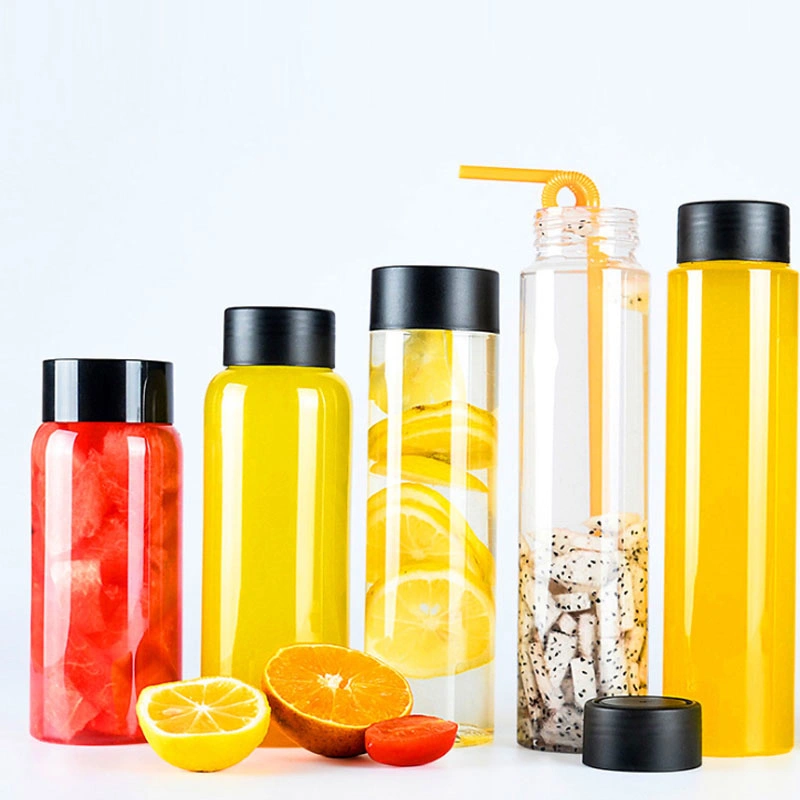 800ml 1000ml Voss Plastic Water Bottles for Cold Juice Cold Coffee Bottle