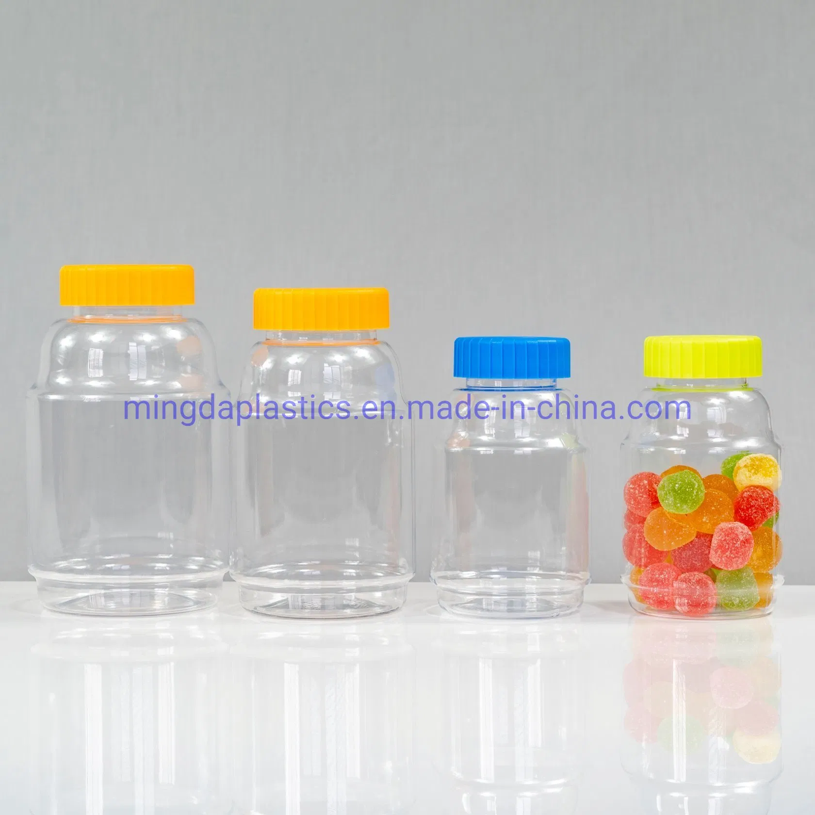Irregular Shape 5000ml Pet Cacium/Capsule/Medicine/Food Grade Plastic Packaging Bottle