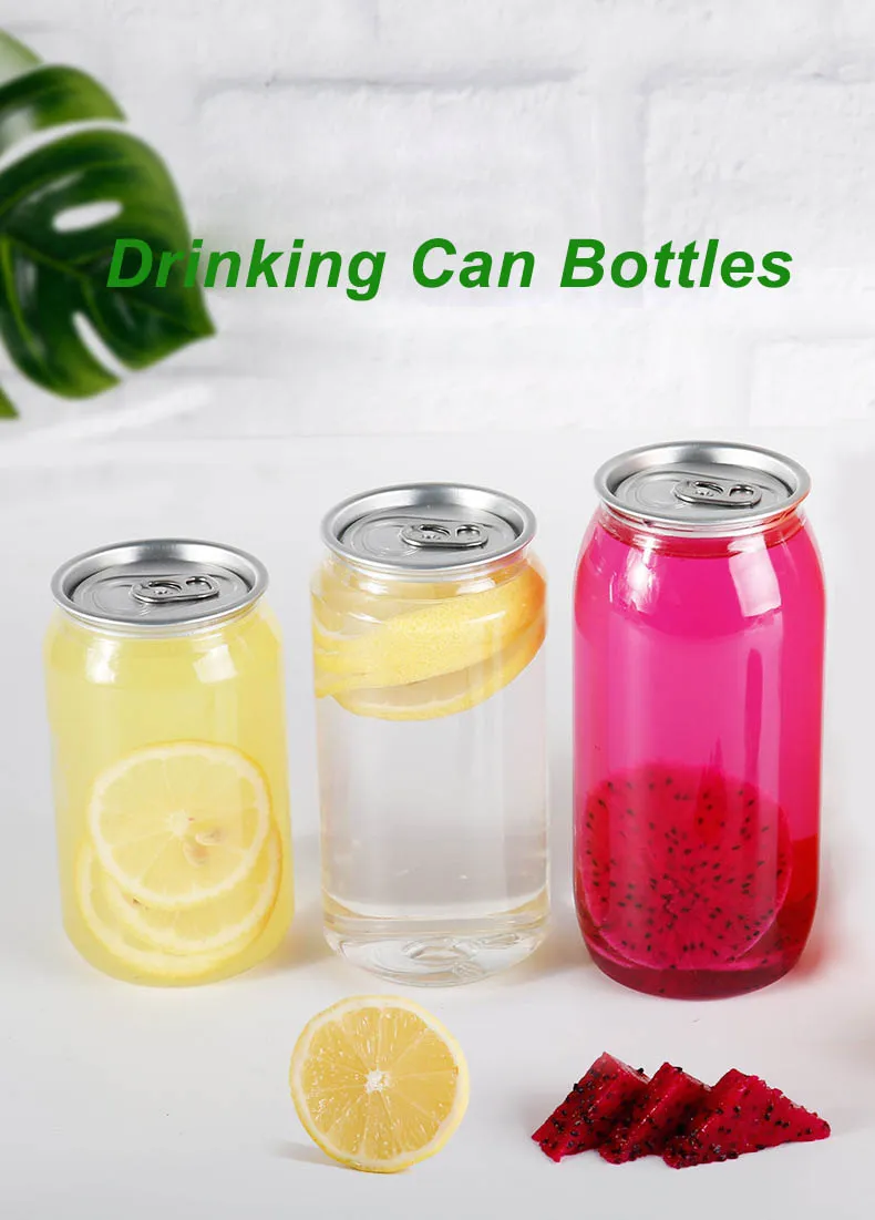PET Pull-Ring Soda Drinks Jars