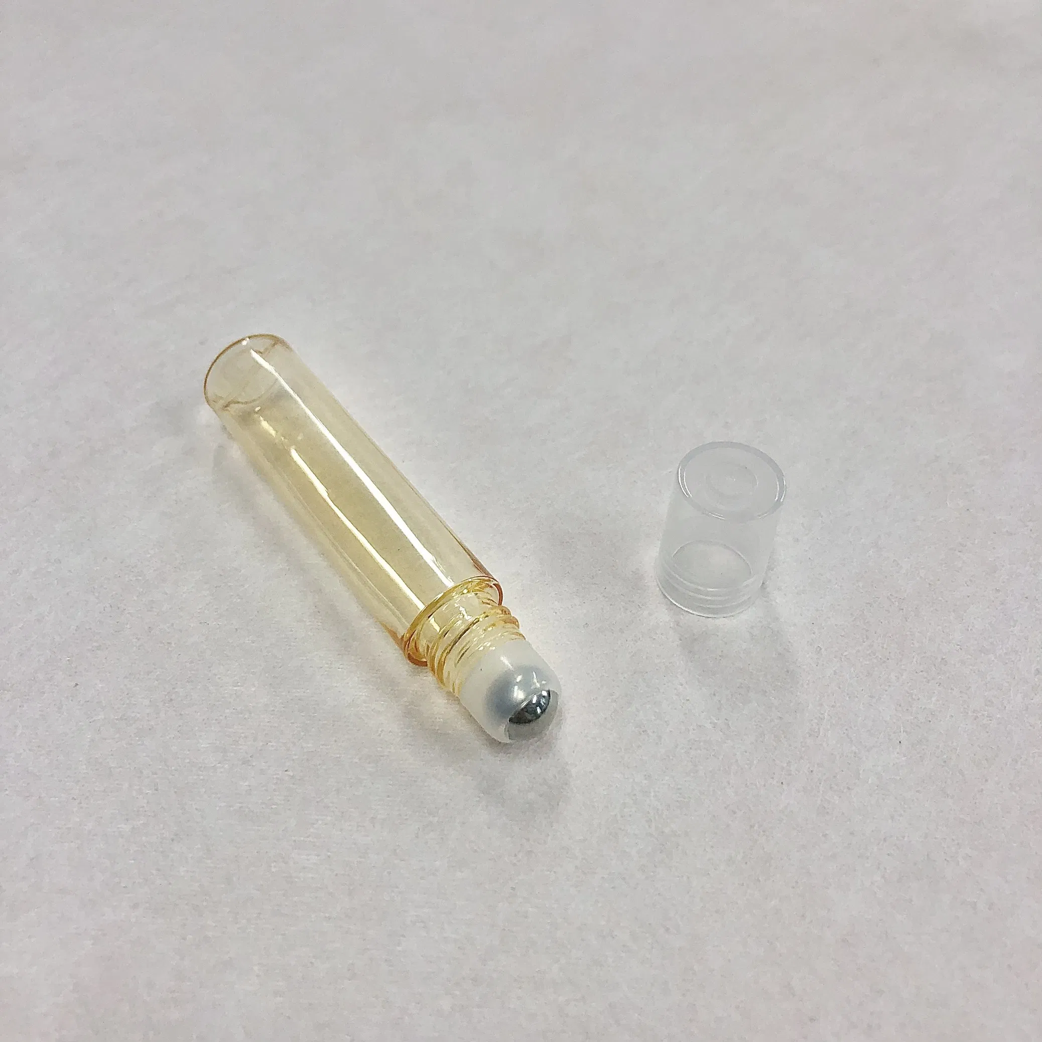 10ml Travel Leakproof Amber Cosmetic Skincare Roller Bottle Essential Oils Fragrances Plastic Roll on Bottle