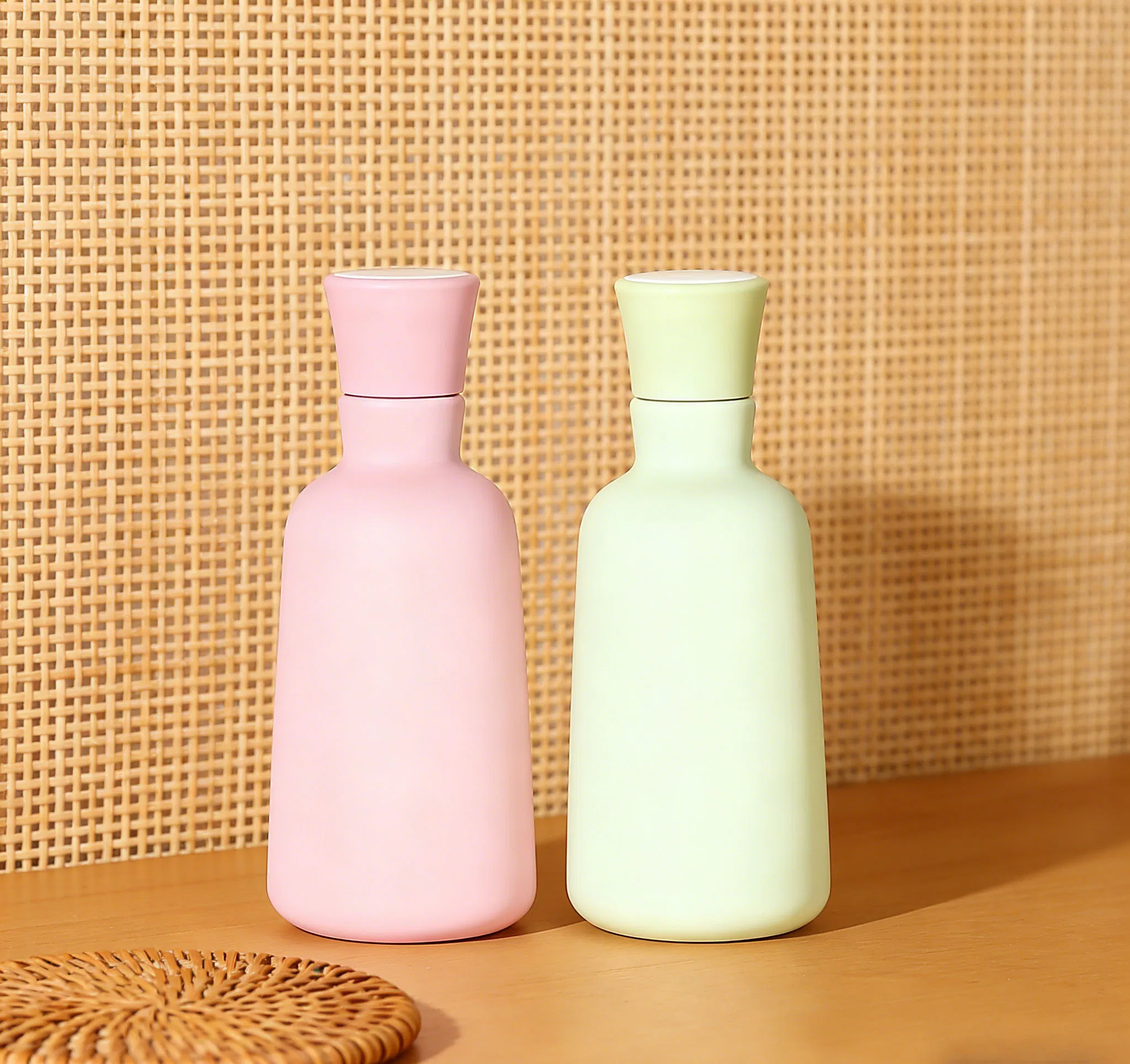 Personal Care Cosmetic Packaging Pet Plastic Leakproof Flip-Top Shower Gel Bottle