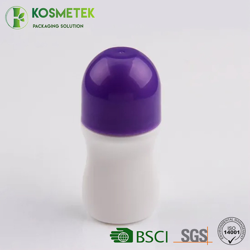Reusable PP Plastic 30ml Roller Ball Perfume Essential Oil Bottles